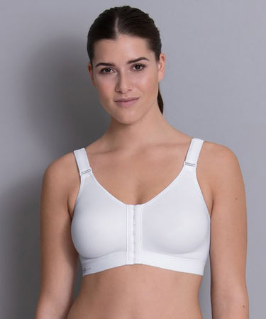 Sport - Sports bra with front closure - 006 WHITE