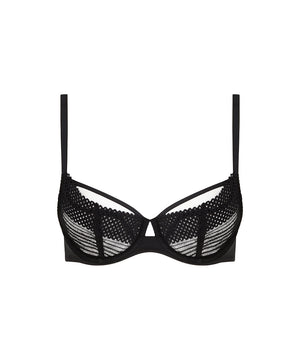 Play - Very Covering Underwired Bra - 011 BLACK