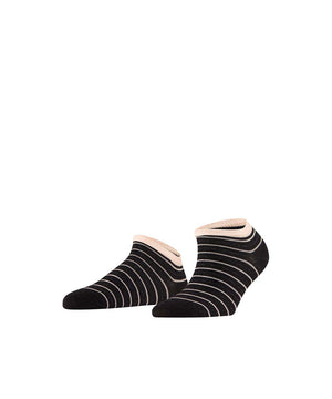 Stripe Shimmer SN - Sneaker Socks - 3080 ANTHRA.MEL