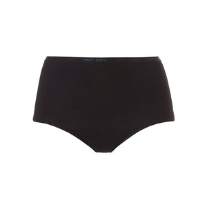 Basic Cotton - Culotte Maxi - 011 BLACK