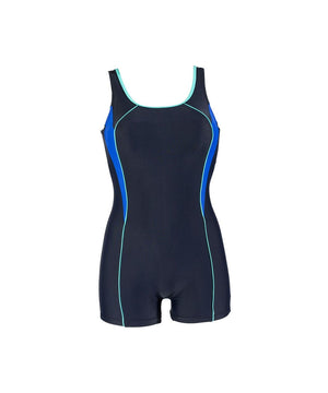 Daniella Classic - Swimsuit - W105 NAVY/AQUA