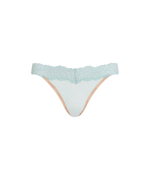 Soft Stretch Lace - Coordinate Thong - 4A3 ETHER