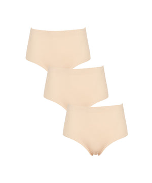 Seamless - Maxi 3-Pack - 008 NUDE