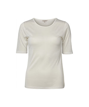 Silk Jersey - T-shirt - 00 OFF-WHITE