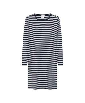 Bea - Longsleeved Dress - 6074 ARTIC ICE STRIPE