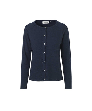 Rosemunde - Cardigan Ls - 214 DARK NAVY