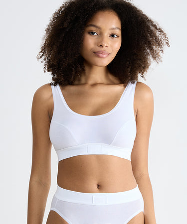 Double Comfort - Top - 0003 WHITE