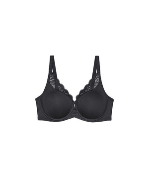 Amourette - Fuldskåls Bh - 0004 BLACK