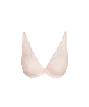 Cyrile - Padded Plunge Bra - CRP CRYSTAL PINK