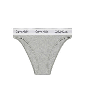 Icon Cotton Modal - High Leg Tanga - P7A GREY HEATHER
