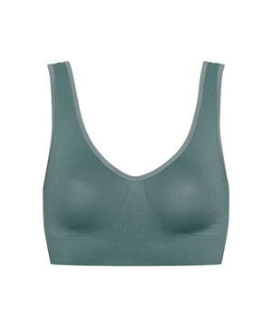 Lucia - Bra Top Widestraps Solid - 026 SAGEBRUSH GREEN