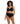 Plain Sailing - Uw Plunge Bikini Top - BLK BLACK