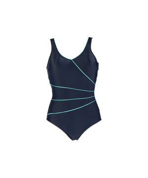 Bianca Classic+ - Swimsuit Daniella Classic - W105 NAVY/AQUA