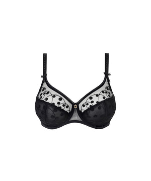 Tess - Underwired full cup bra - 0003 NOIR