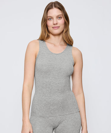 Beauty Layers - Top Wool - M033 MEDIUM GREY MELANGE