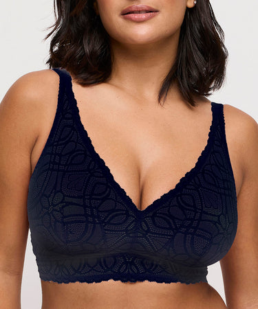 Salerno - Bralette - MID MIDNIGHT BLUE