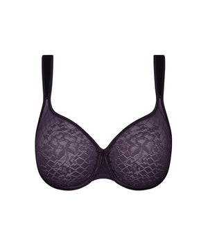 Melody - Underwir.seamless full cup bra - 0514 BURGUNDY