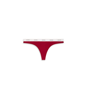 Cotton Stretch Rib - Thong - AF8 FALL BERRY