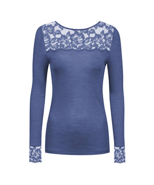 Wool Love - T-Shirt Long Sleeve - 1724 ASTRAL NIGHT