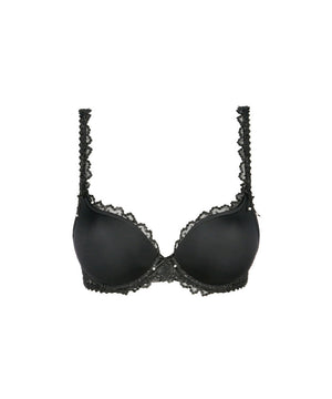 Jane - Padded Bra Heartshape - ZWA BLACK