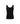 Bamboo Underwear - Tank Top With Lace - 02 BLACK