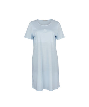 Nightwear - Nd, 1/2 sleeve, round neck, - 10026 BLEU