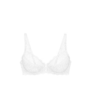 Amourette - Fuldskåls Bh - 0003 WHITE
