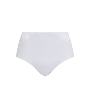 Easy Support - Highwaisted Support Full Brief - 010 WHITE