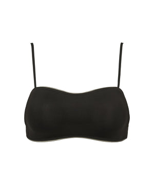 Seamless - Bra Strapless - 001 BLACK