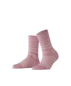 Sensitive Sunset Stripe - Sock - 8793 ROSE