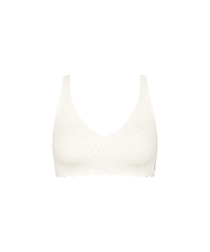 Sloggi Zero Feel Bliss - Soft Bra - 00GZ SILK WHITE