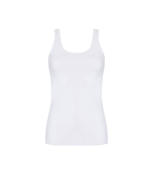 Basic Cotton - Tanktop - 010 WHITE