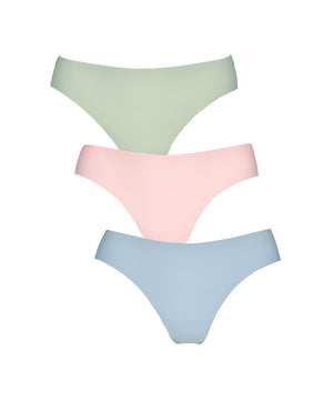Seamless - String 3-pack - 522 DUSTY GREEN
