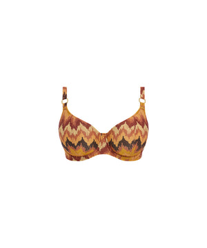 Arizona Wave - Uw Plunge Bikini Top - HOZ HORIZON