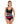 Valentina De Luxe - Swimsuit Bianca Classic+ - W109 BLACK/CORAL