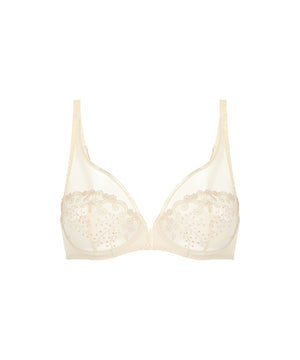 Dèlice - Plunging Underwired Bra - 054 Topaz Beige