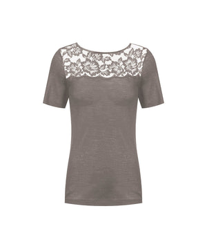 Wool Love - T-Shirt - 90 DEEP TAUPE