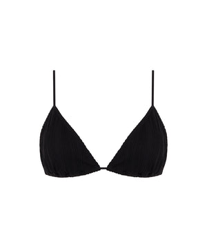 SWIM ONE SIZE - Wirefree Triangle T-shirt Bra - 011 BLACK