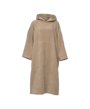 Lemvig - Poncho - DARK TRUFFLE