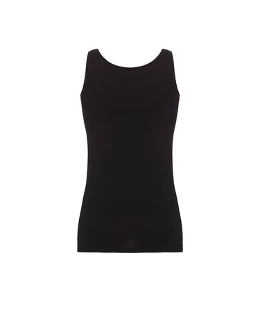 Basic Cotton - Tanktop - 011 BLACK