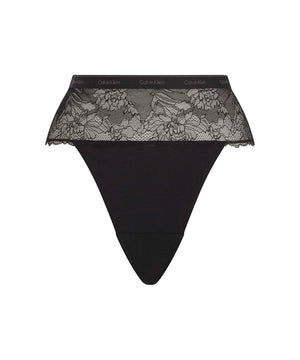 MODERN LACE - Coordinate Thong - UB1 BLACK