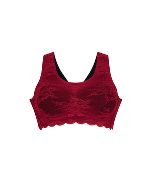 Essential Lace - Bralette - 265 RED