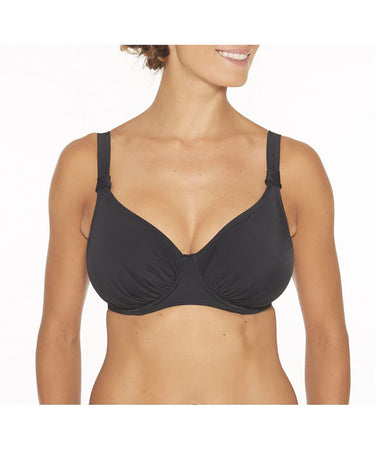 Swimwear - Full Cup Bikini Top - W099 BLACK