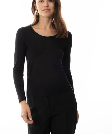 Exquisite - Long-Sleeved Shirt - 3 BLACK
