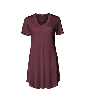 Silk Jersey - Nightgown W/Sleeve - 231 PORT ROYALE