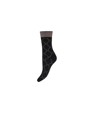 Hype the Detail - Cosy Socks Logo - 9001 BLACK