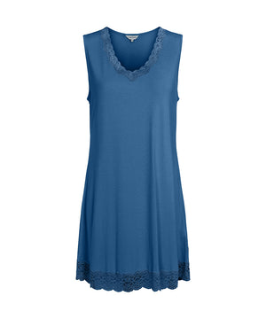 Bamboo Homewear - Sleeveless Nightdress - 651 ROYAL BLUE