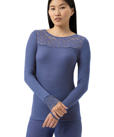 Wool Love - T-Shirt Long Sleeve - 1724 ASTRAL NIGHT