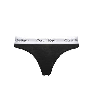 Icon Cotton Modal - Thong - UB1 BLACK