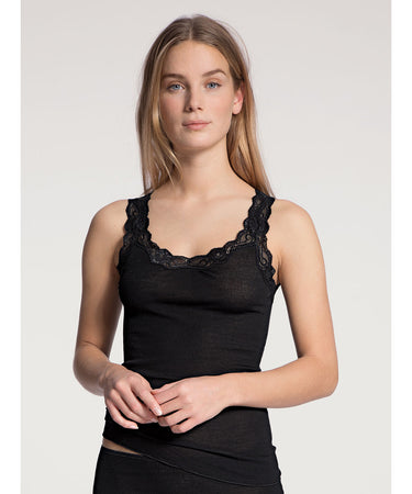 Richesse Lace - Tank Top - 996 WS SCHWARZ